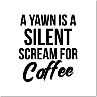 Coffee lover funny tee shirt Posters and Art